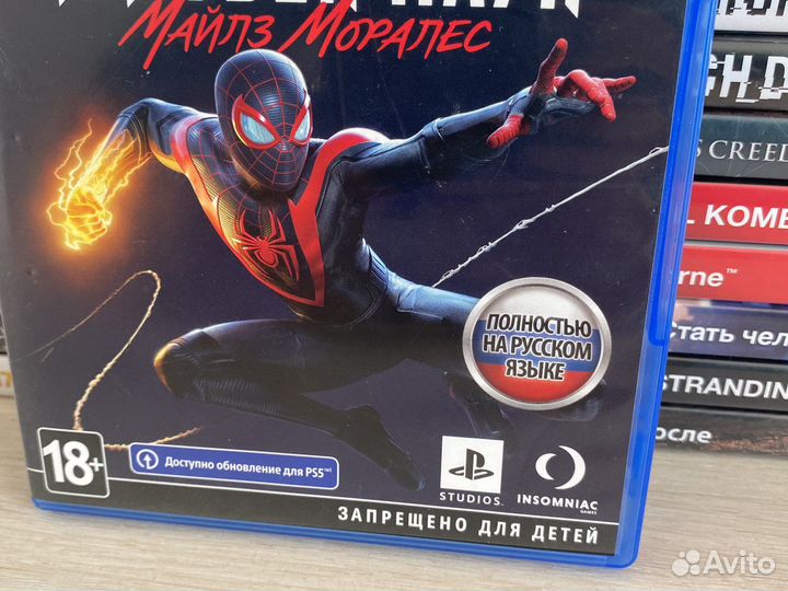 Человек Паук Майлз Моралес PS4