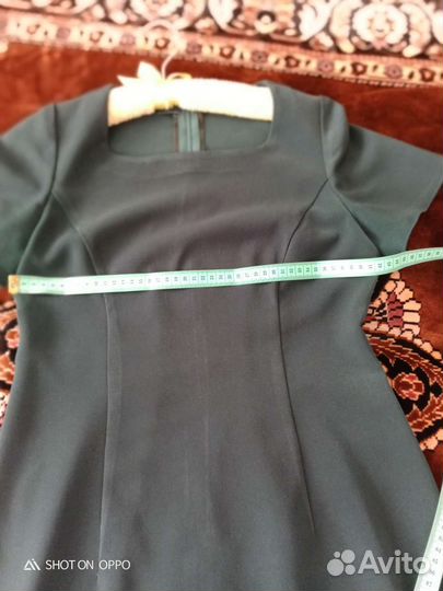 Платье зелёного цвета 44-46 размер