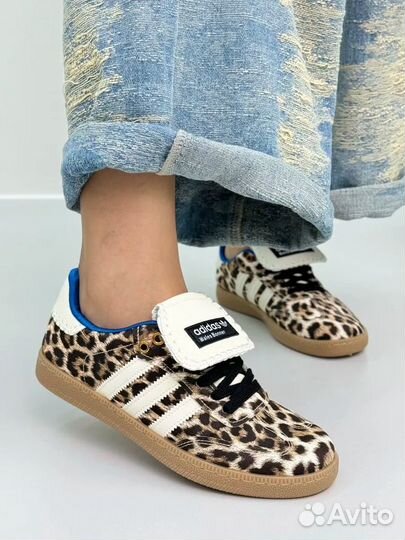 Кроссовки Adidas Wales Bonner Leopard