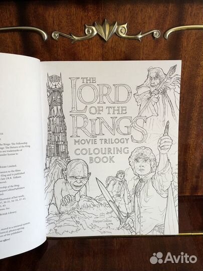 Lord of the rings Colouring book (Властелин колец)