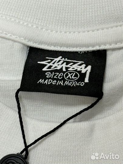 Лонгслив Stussy SS23 Kittens белый