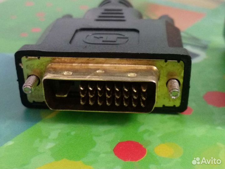 Переходник DVI-D VGA (24+1) для видеокарты