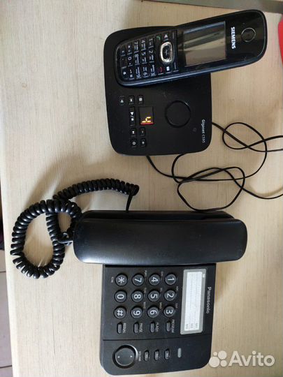 Телефон Siemens и Panasonic