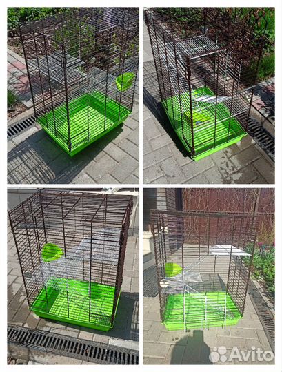 Большая Клетка для грызунов. Чистая