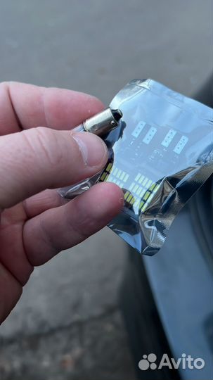 Led лампы на задний ход BMW x5