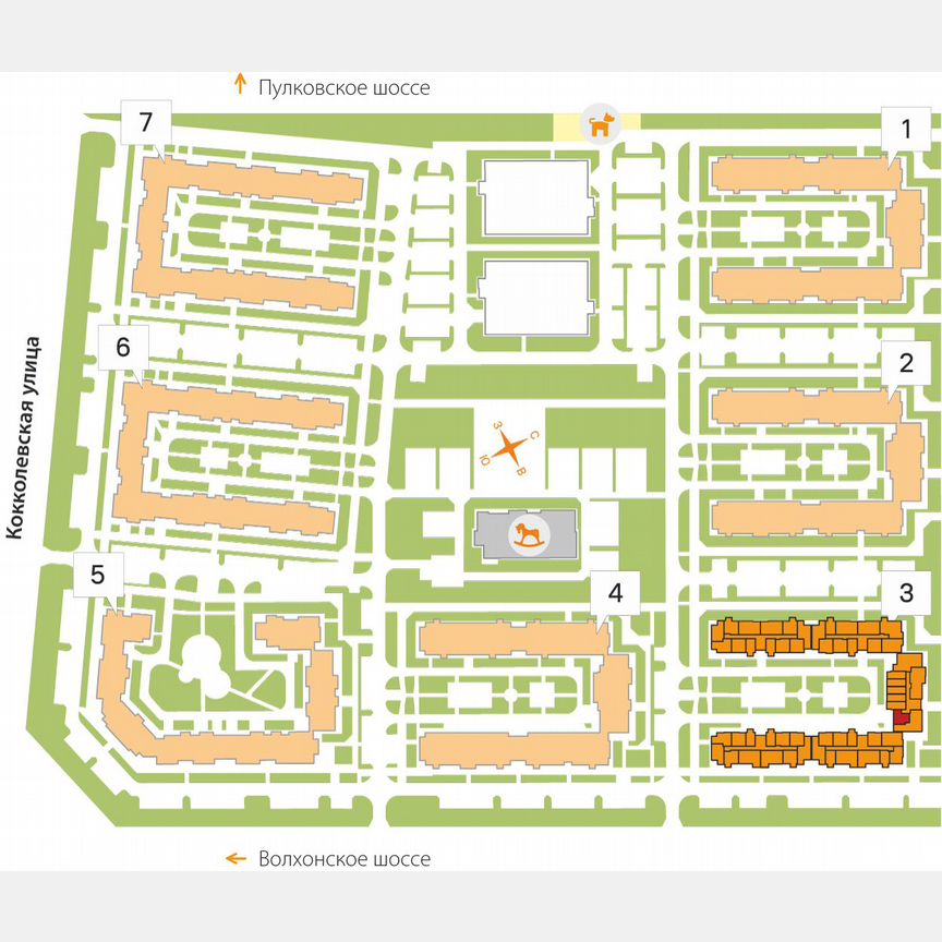 1-к. квартира, 36,6 м², 3/5 эт.