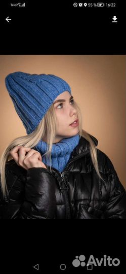 Комплект (шапка+снуд)