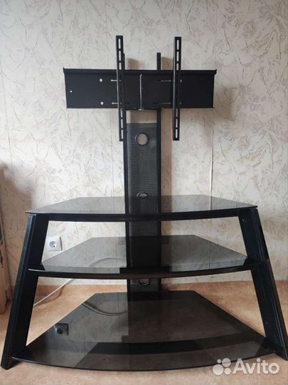 Стеклянная тумба под тв