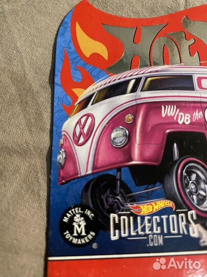 Hot Wheels RLC Volkswagen Drag Bus модель