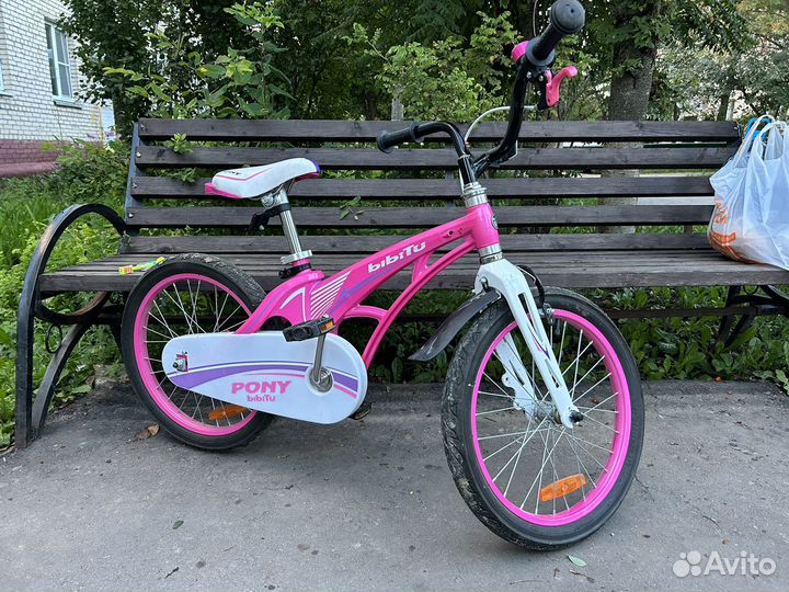 Велосипед для девочки Bibitu Pony 18