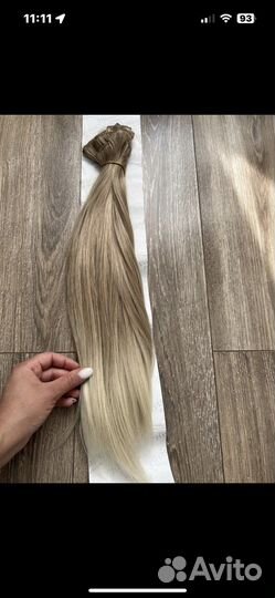 Трессы на заколках