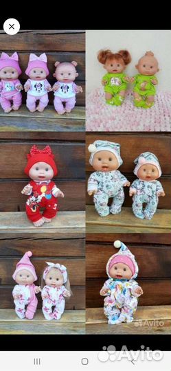 Одежда для пупса