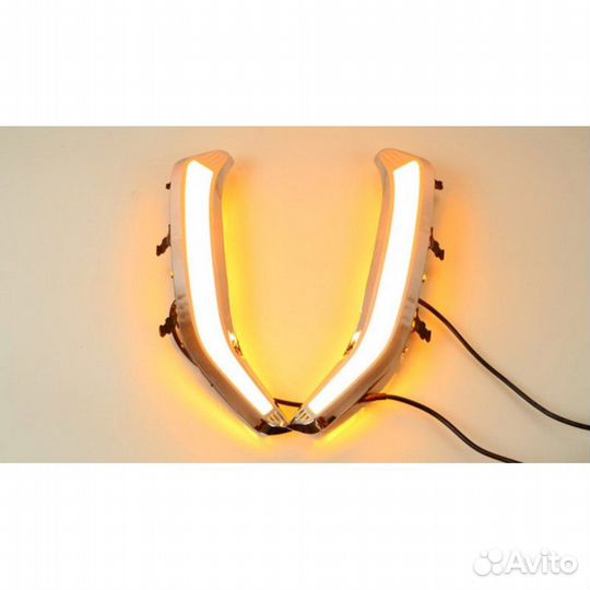 Дхо с поворотниками для Subaru Forester 4 2013-16