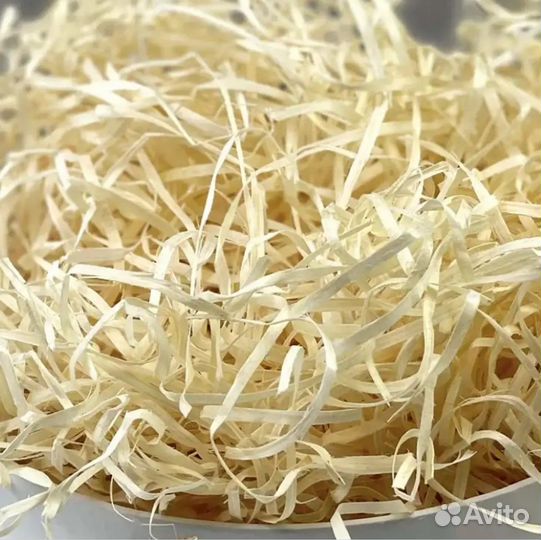 Декоративная стружка деревянная