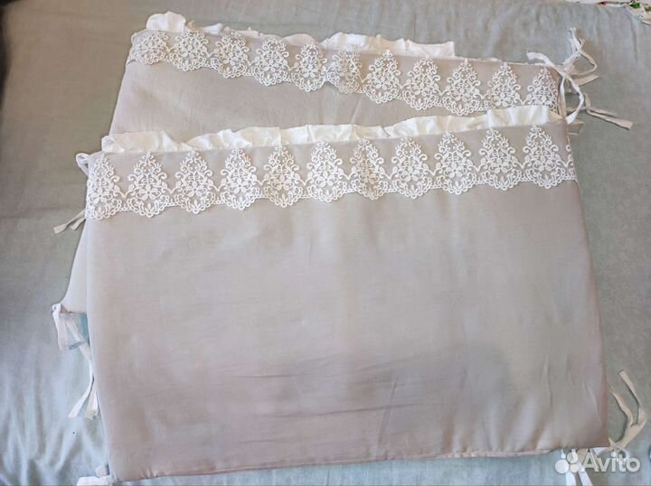 Бортики в детскую кроватку