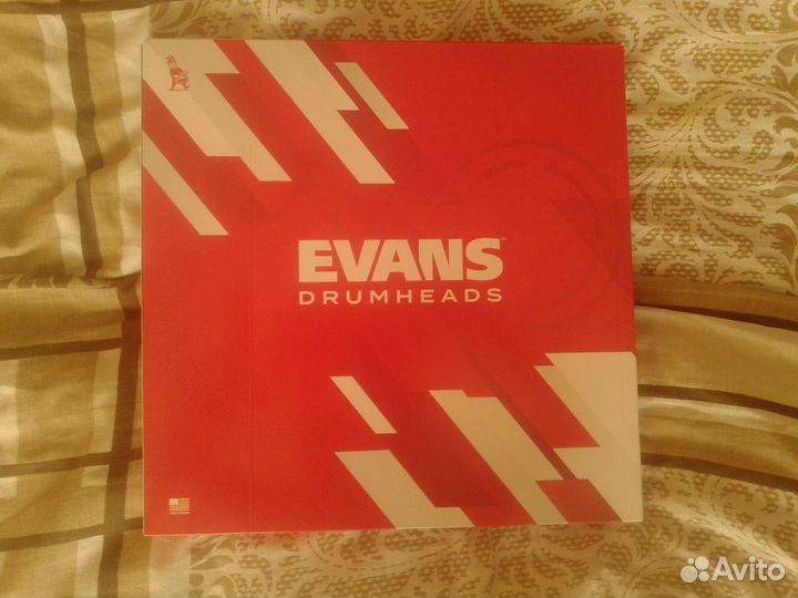 Пластики новые Evans G1 Coated 14, G1 Clear 12