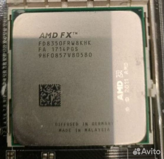 Процессор amd fx 8350