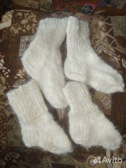 Носки пуховые детские