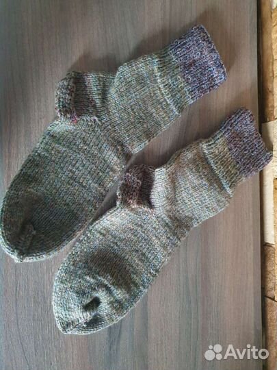 Шерстяные носки размер 42-43