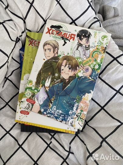 Хеталия и страны оси, все 6 томов вместе