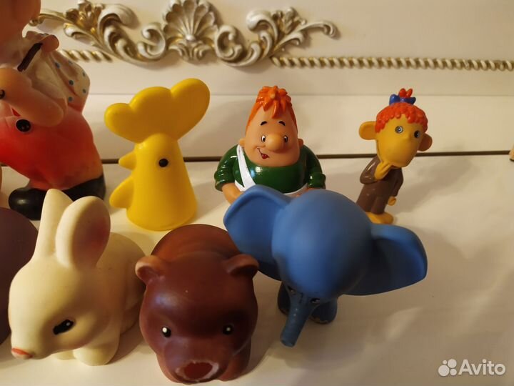 Резиновые игрушки огонек