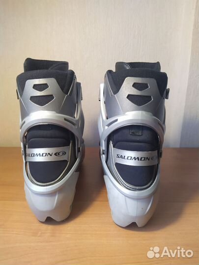 Коньковые лыжные ботинки salomon pilot