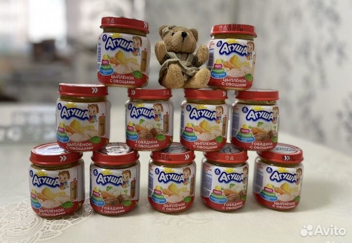 Овощное, мясное и мясорастительное пюре