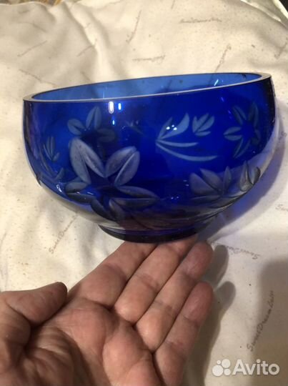 Ваза кобальт