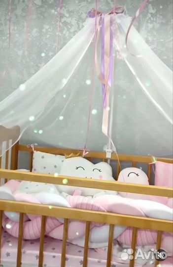 Балдахин белый + держатель