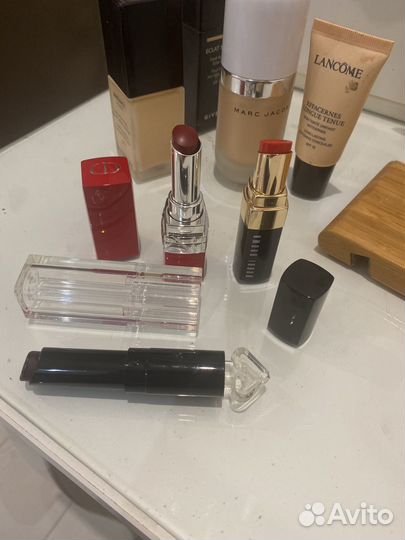 Помада givenchy, dior, блеск guerlain