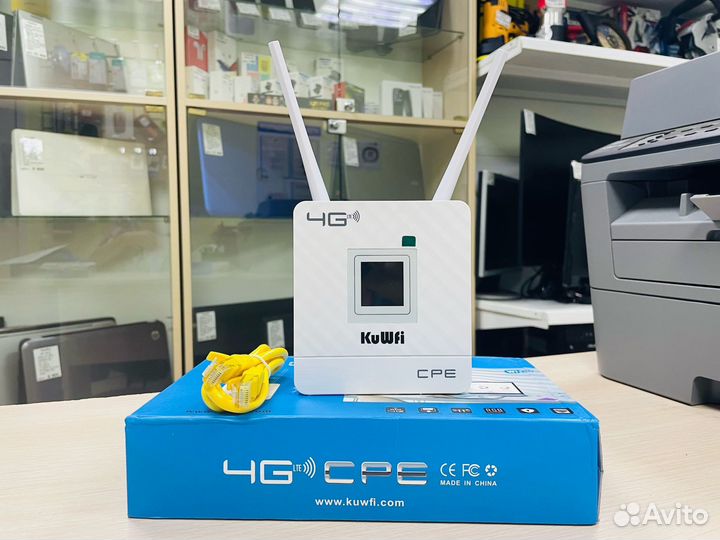 Новый Роутер KuWFi 4G LTE WiFi CPF903-CP2