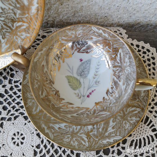 Чайное трио Winterling Roslau Bavaria Германия