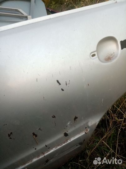 Дверь шевроле нива левая задняя