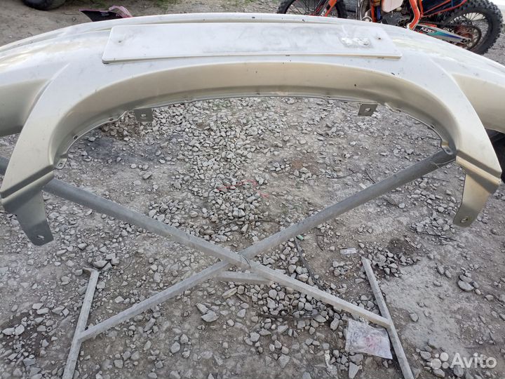 Бампер передний на hyundai accent