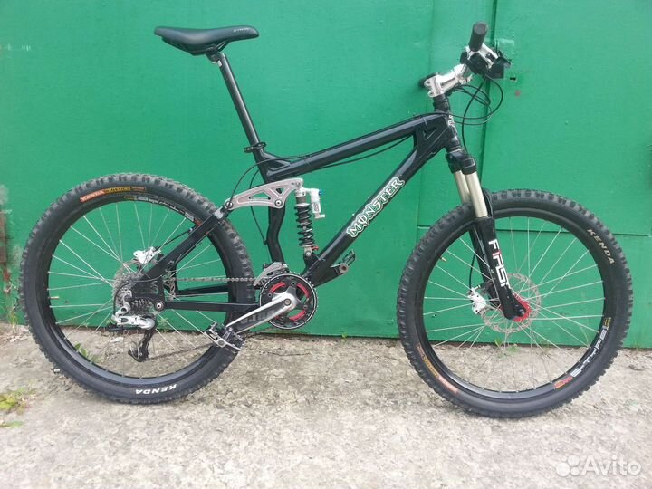 Горный проф двухподвесной велосипед