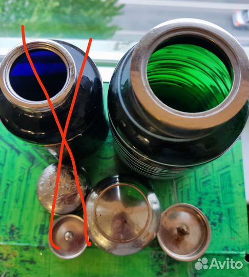 Чайница Лётц цветное стекло