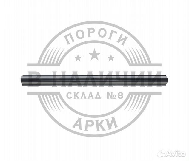 Ремонтный порог правый Subaru Legacy 2 b11