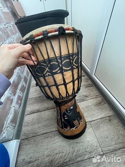 Африканский барабан Джембе + сумка
