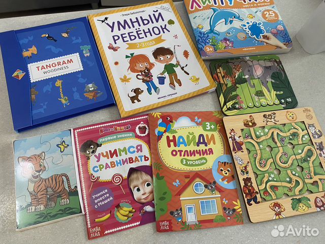 Развивающие пособия пакетом Танграм Пазлы