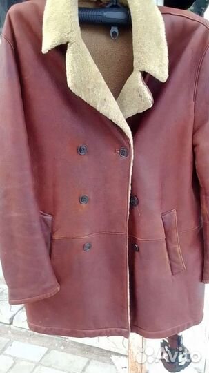 Дублёнка мужская,полностью натуральная овчина