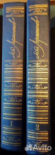 Книга в 2-х томах М. Ю. Лермонтов. Цена за все
