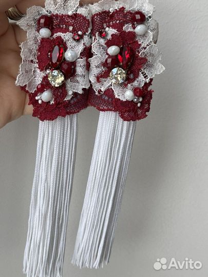 Сережки ручной работы