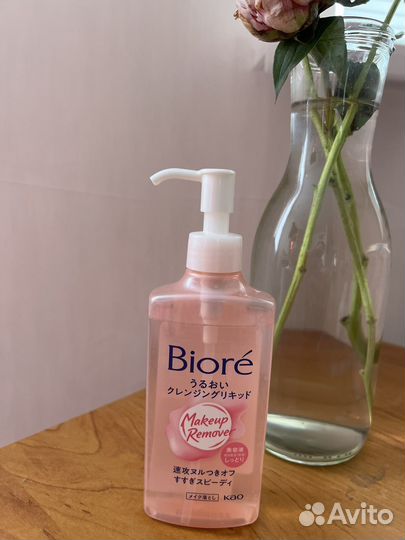 Сыворотка для лица biore, спрей-мусс, пэды