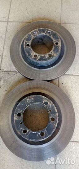 Тормозные диски передние и задние Toyota Prado 150