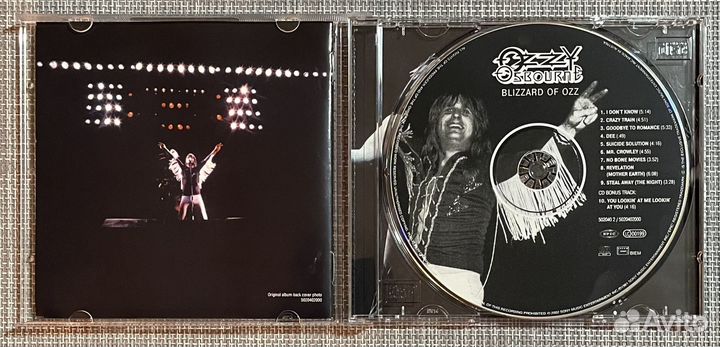 Ozzy Osbourne - Blizzard Of Ozz CD Rus