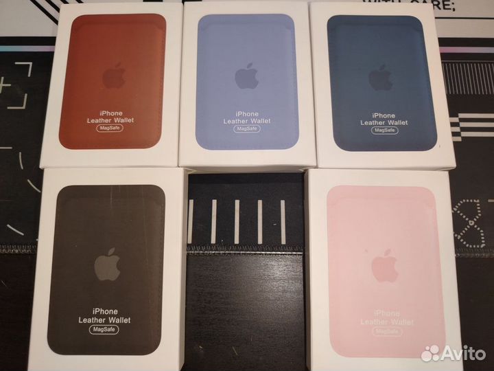 iPhone leather wallet