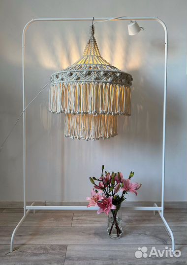 Абажур люстра макраме в наличии