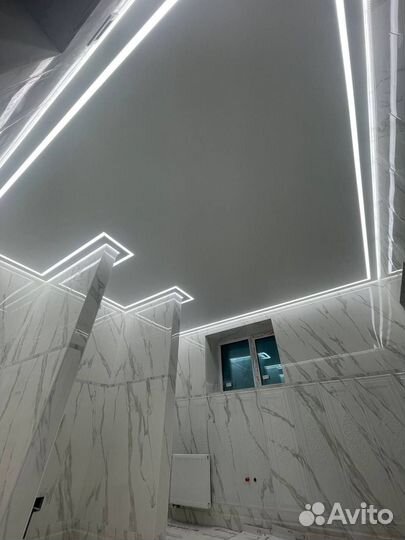 Натяжные потолки с гарантией