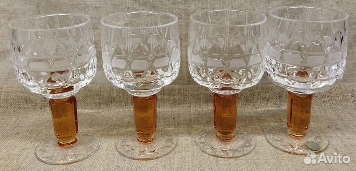 Бокал фужер Олимпиада-80. Хрусталь СССР