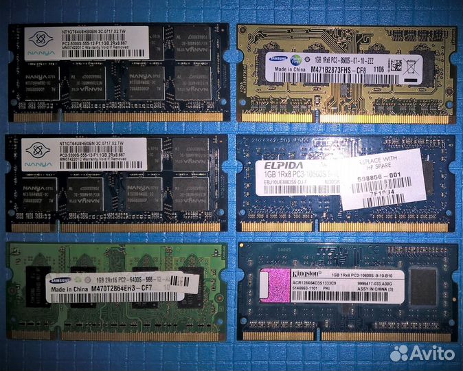 Модули памяти